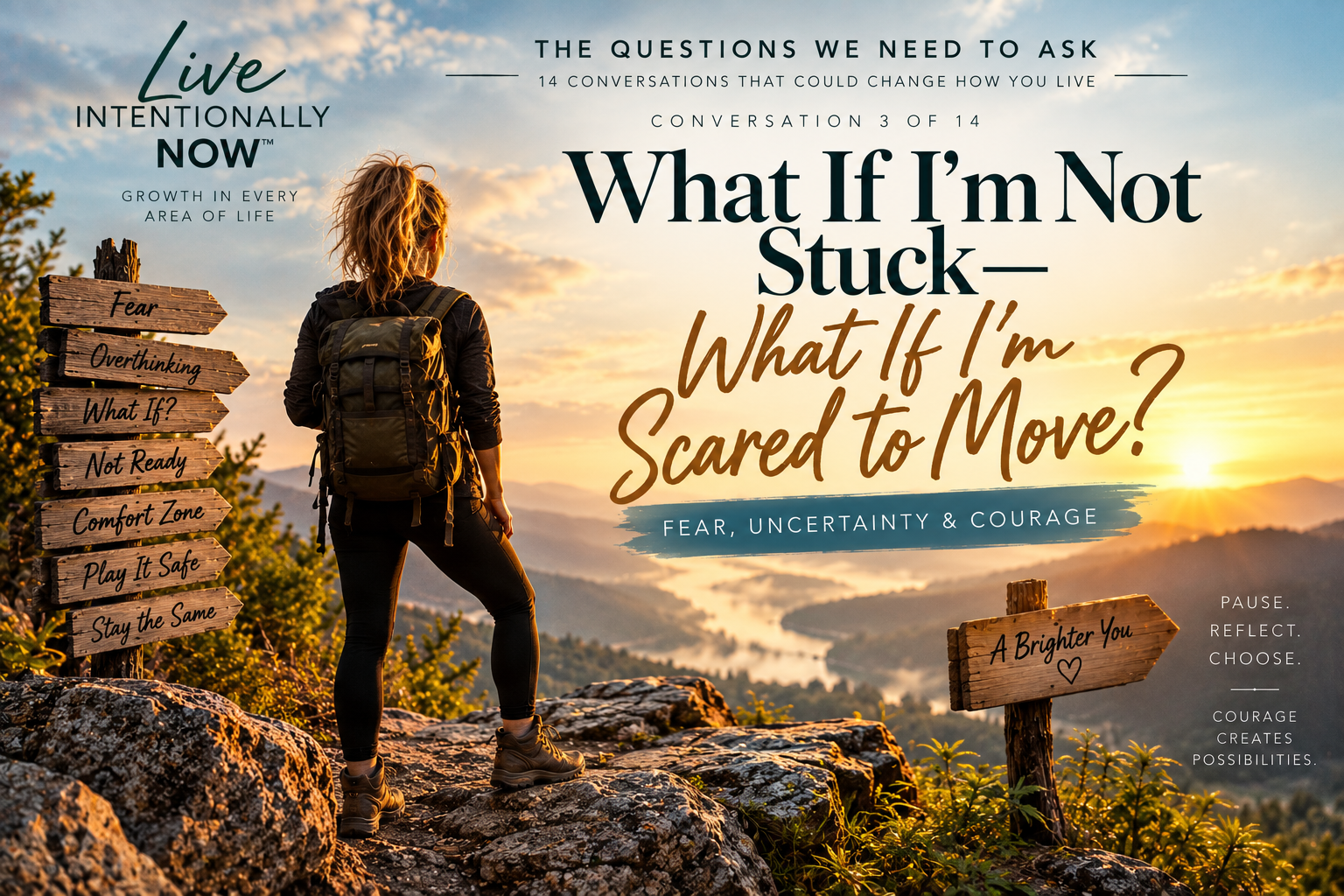 The Questions We need To Ask  Ourselves Part 3 What If I’m Not Stuck but Scared to Move?